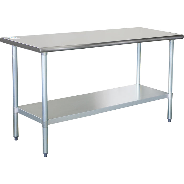 B GRADE Commercial Work table Stainless steel Bottom shelf 1500x600x900mm |  WTG600X1500 B GRADE