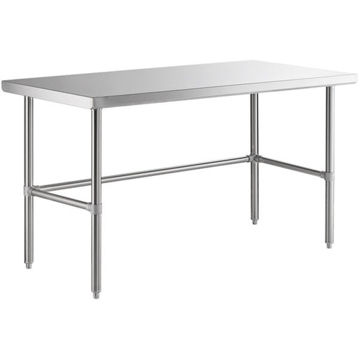 B GRADE Commercial Stainless Steel Work Table No Bottom shelf 1500x600x900mm |  WT60150GNU B GRADE Makfry