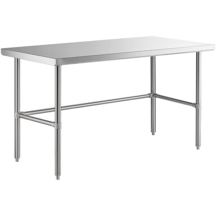 B GRADE Commercial Stainless Steel Work Table No Bottom shelf 1500x600x900mm |  WT60150GNU B GRADE Makfry