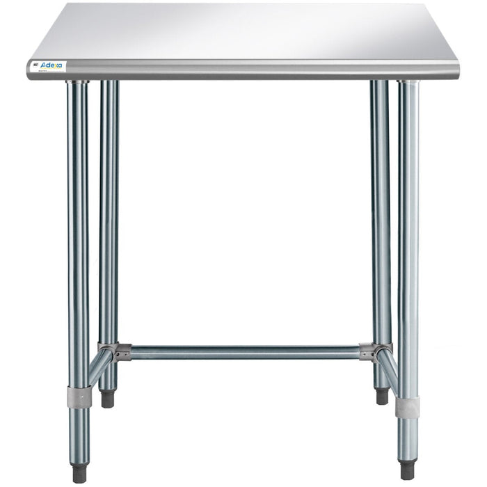 Commercial Work table Stainless steel No bottom shelf 915x610x900mm |  WTGOB2436418 Makfry