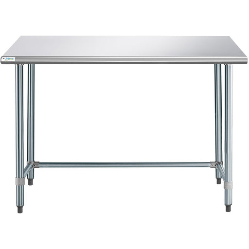Commercial Work table Stainless steel No bottom shelf 1520x610x900mm |  WTGOB2460418 Makfry