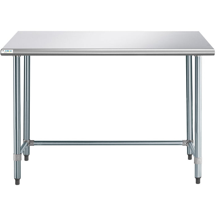 Commercial Work table Stainless steel No bottom shelf 1520x610x900mm |  WTGOB2460418 Makfry