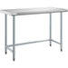 Commercial Work table Stainless steel No bottom shelf 1520x610x900mm |  WTGOB2460418 Makfry