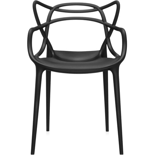 B GRADE Bistro Dining Arm Chair Plastic Black Indoors & Outdoors |  HYPP01 B GRADE Makfry