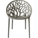 B GRADE Bistro Dining Chair Plastic Grey Indoors & Outdoors |  WW030GREY B GRADE Makfry