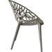 B GRADE Bistro Dining Chair Plastic Grey Indoors & Outdoors |  WW030GREY B GRADE Makfry
