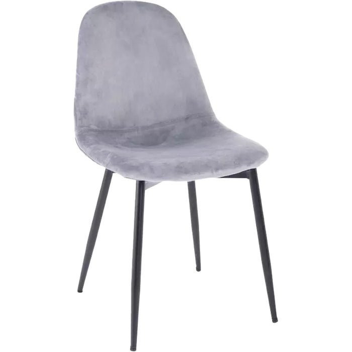 Velvet Dining Chair Dark Grey |  WW088DARKGREY