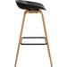 High Barstool Black & Metal |  WW102 Makfry