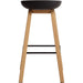 High Barstool Black & Wood |  WW119 Makfry