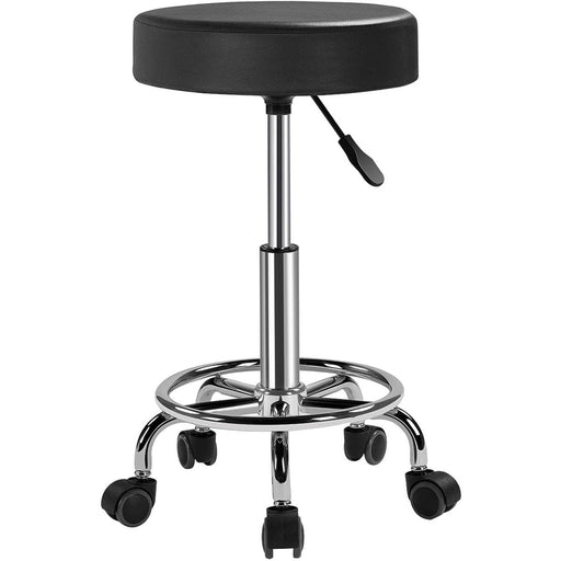Black Height Adjustable Swivel Stool |  WW115 Makfry