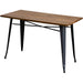 Bistro Table Walnut Top 1200x600mm Indoors |  WW288 Makfry