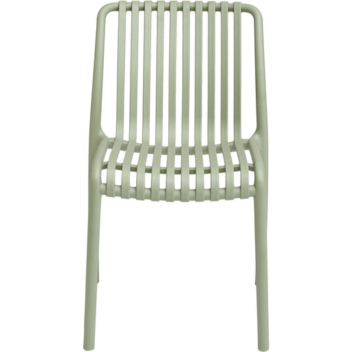 Bistro Dining Chair Plastic Light Green Indoors & Outdoors |  WW6076LIGHTGREEN Makfry