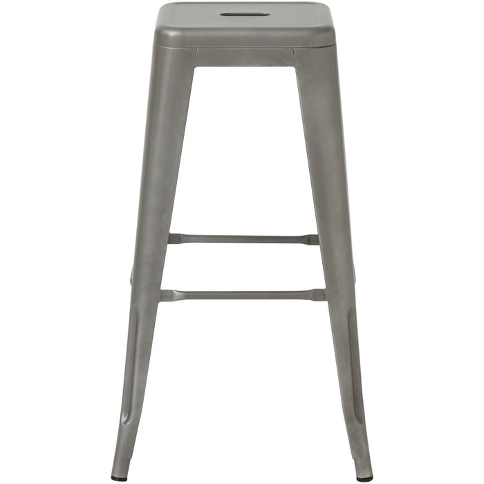 High Bar stool Steel Gun metal |  WW61DG Makfry