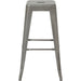 High Bar stool Steel Gun metal |  WW61DG Makfry
