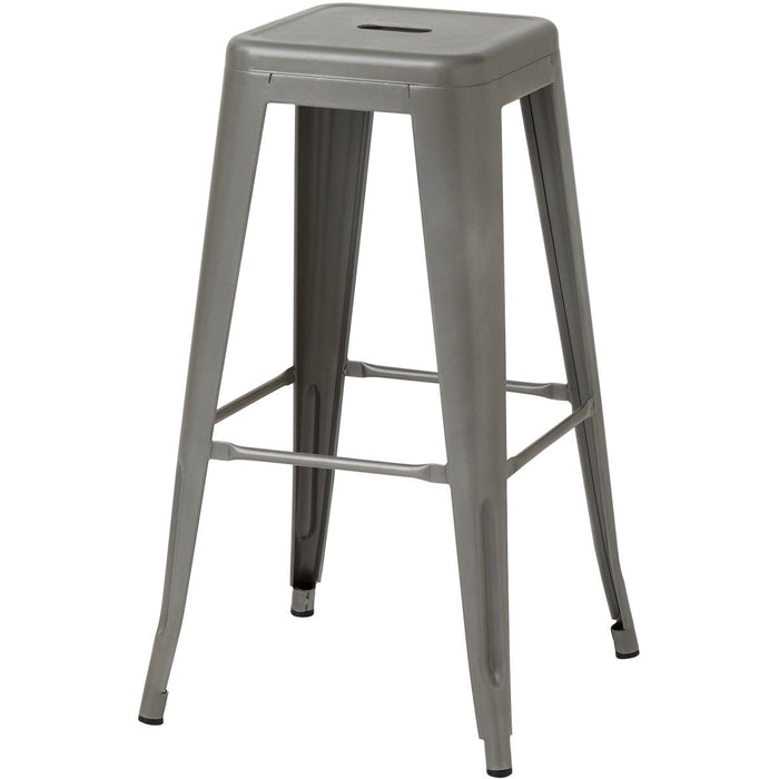 High Bar stool Steel Gun metal |  WW61DG Makfry