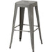 High Bar stool Steel Gun metal |  WW61DG Makfry