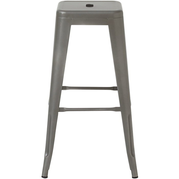 High Bar stool Steel Gun metal |  WW61DG Makfry