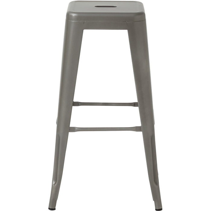 High Bar stool Steel Gun metal |  WW61DG Makfry
