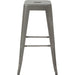High Bar stool Steel Gun metal |  WW61DG Makfry