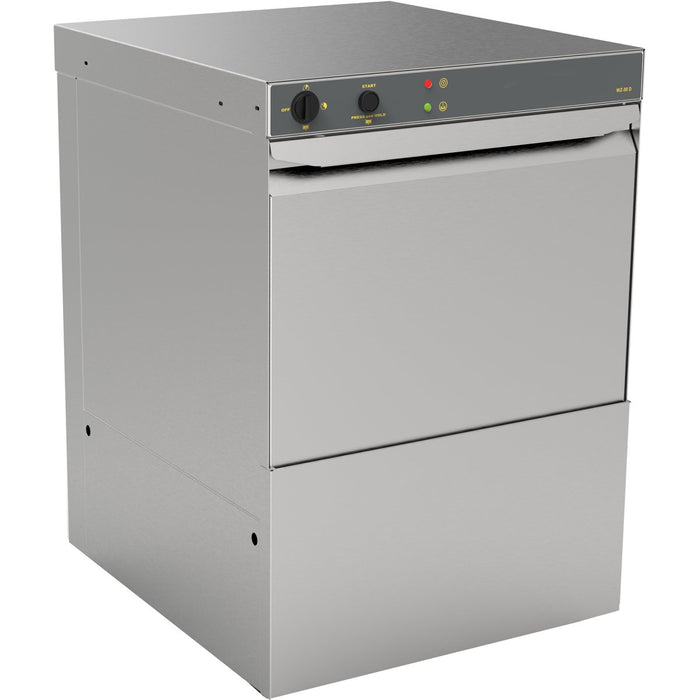 Commercial Dishwasher 500 plates/hour 500mm basket Drain pump Detergent pump Rinse Aid pump |  WZ50DRDP