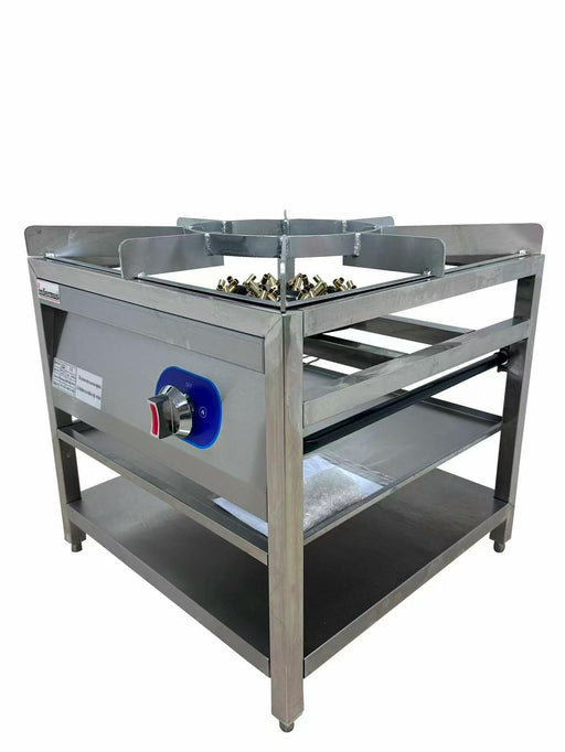 Infernus Gas Range Single Stockpot Burner NG Canmac Catering Equipment