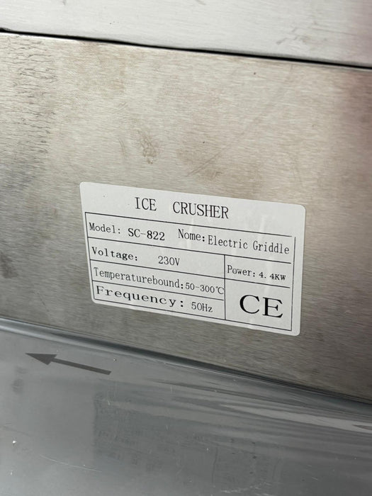 Half Ribbed Electric Griddle SC-822 HC