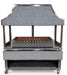Canmac Stainless Steel Mangal Grill Station 140CM - Professional Charcoal BBQ CANMAC