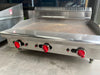 Commercial 3 Burner Gas Griddle Flat Top Hot Plate Catering Resturant 82cm Canmac Catering Equipment