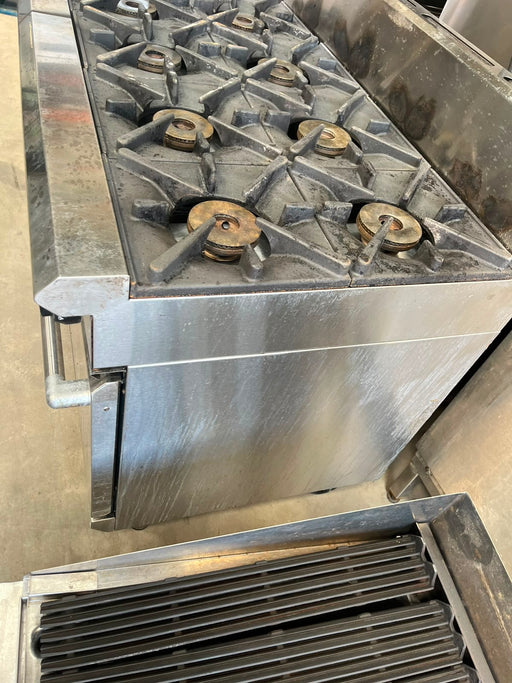Blue Seal Commercial gas range cooker with 2 ovens Canmac Catering Equipment