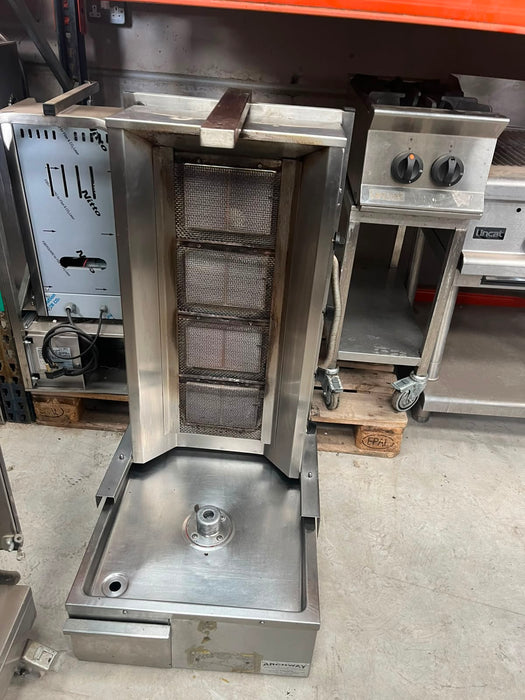 Archway 4 Burner Commercial Doner Kebab Grill – Gas Shawarma Machine Canmac Catering Equipment