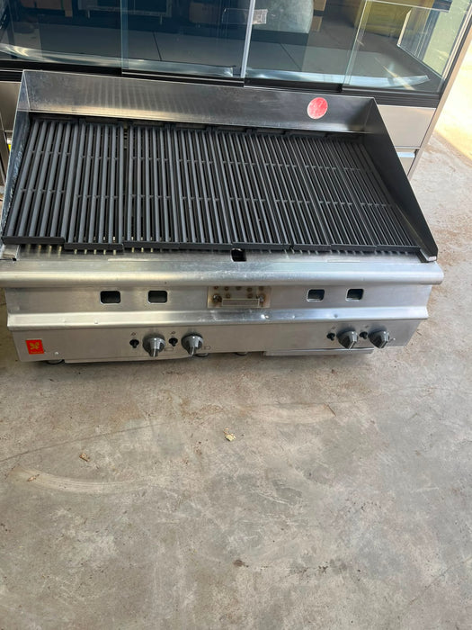 Commercial 4 Burner Gas Chargrill Canmac Catering Equipment