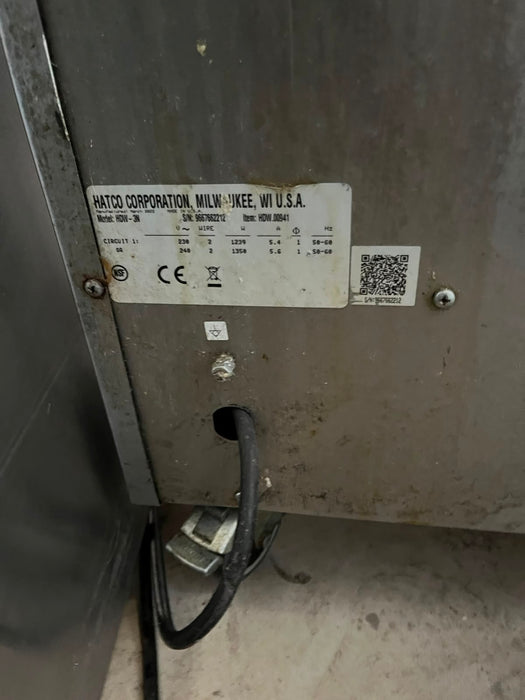 Commercial Hatco HDW-3M 3 Drawer Warming Unit – Single Phase – Refurbished Canmac Catering Equipment