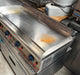 ACE Commercial 4 Burner Gas Griddle – Approx. 116cm – Stainless Steel – Catering Canmac Catering Equipment