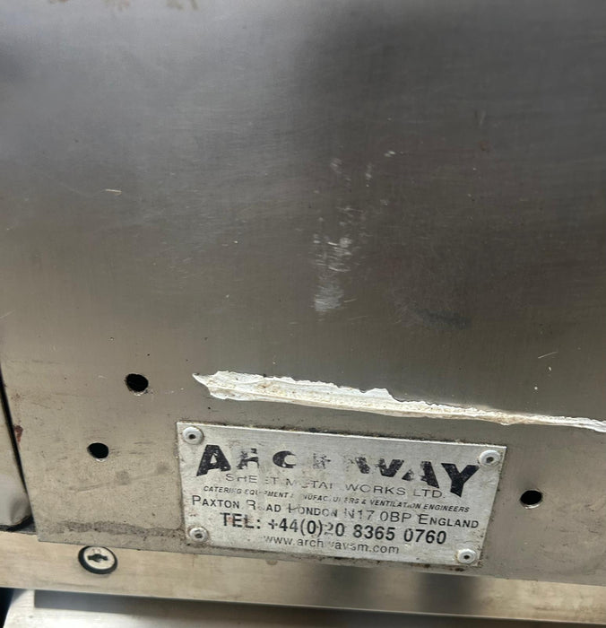Archway 4 Burner Gas Doner Kebab Grill Machine Commercial Canmac Catering Equipment