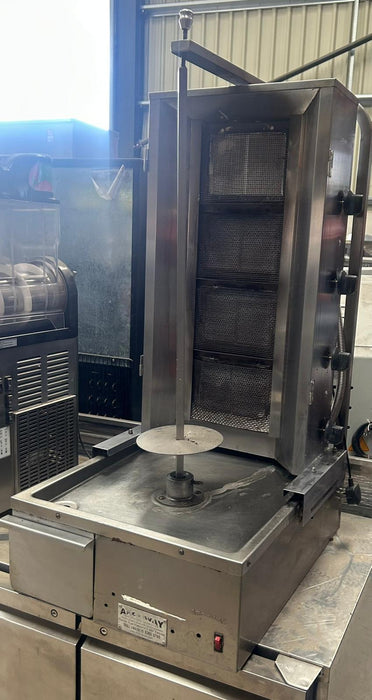 Archway 4 Burner Gas Doner Kebab Grill Machine Commercial Canmac Catering Equipment