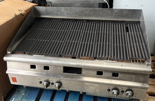 Falcon F900 G94120 1200mm 4 Burner Gas Chargrill – Refurbished Canmac Catering Equipment