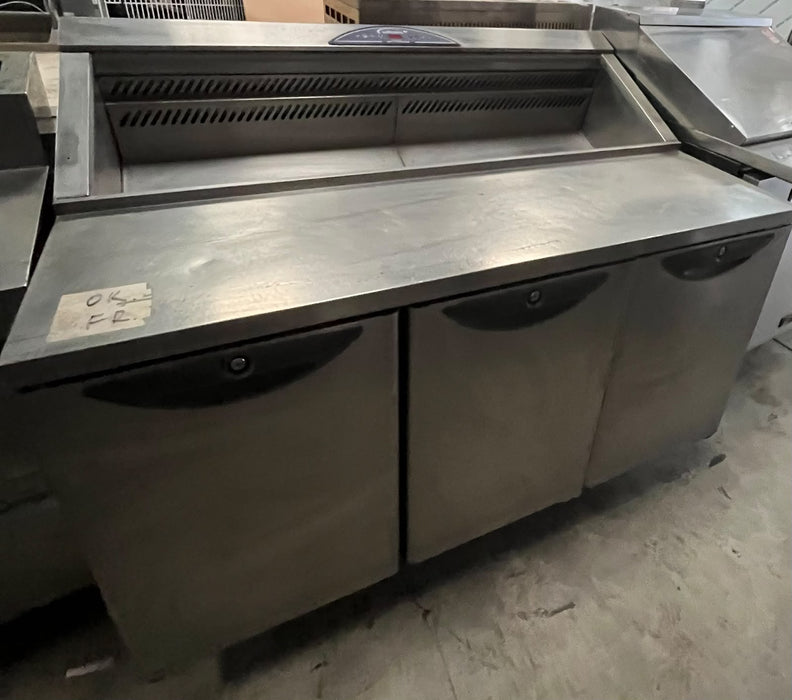 Williams CPC 3 R1 Commercial 3-Door Refrigerated Saladette / Preparation Counter Canmac Catering Equipment