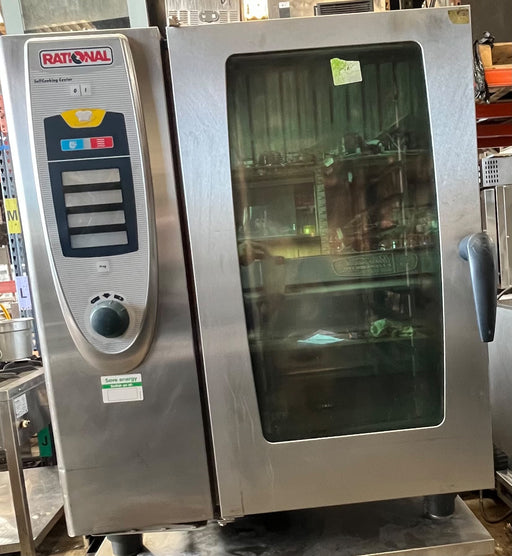 RATIONAL SelfCooking Center SCC 101 10 x 1/1 GN Commercial Combi Oven Refurbish Canmac Catering Equipment