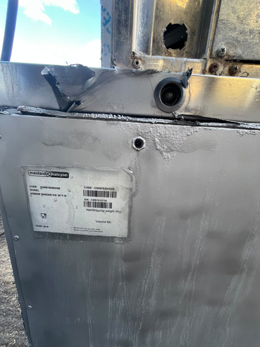 Maidaid Halcyon SLIM 192 Ice Machine + MSB255 Bin 225kg/24h Refurbished Canmac Catering Equipment