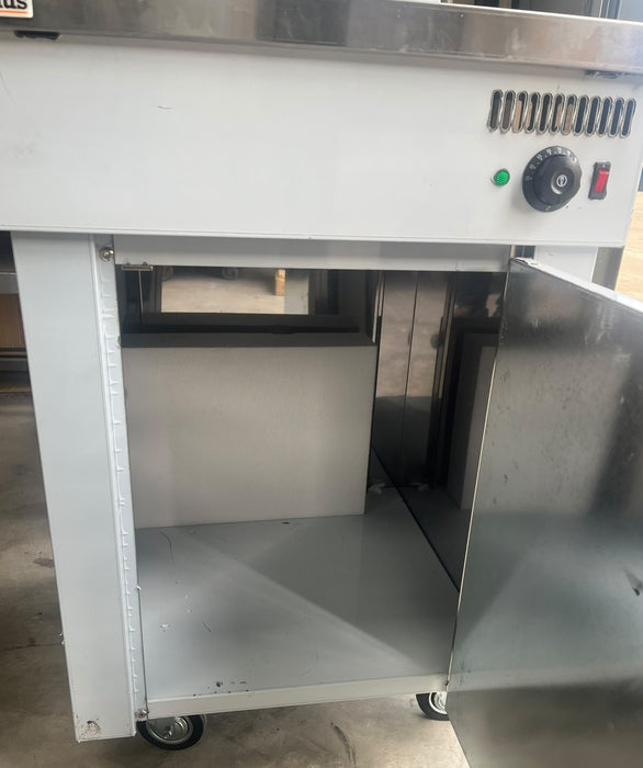 Infernus Commercial Heated Chip Dump Scuttle Warmer 1.5kW 13A Plug – Brand New Canmac Catering Equipment