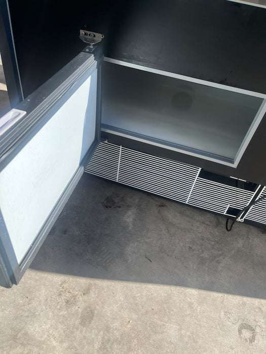 Commercial Refrigerated Serve Over Deli Display Counter Fridge Flat Glass – Refurbished Canmac Catering Equipment