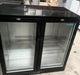 Polar GL002-05 Double Door Commercial Glass Display Bottle Fridge – 208 Litre Canmac Catering Equipment