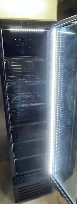 Commercial Upright Glass Door Display Fridge – B Grade – Fully Working Canmac Catering Equipment