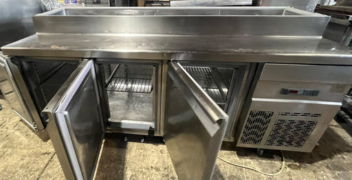 Infrico BMGN1980EN 3-Door Refrigerated Preparation Counter Canmac Catering Equipment