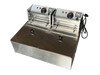 6L+6L Electric Fryer with Baskets and Lids HC