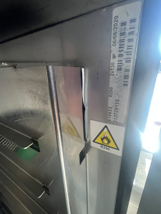 Commercial Upright Display/Storage Fridge 152cm H x 75cm W x 70cm D – R290 – Refurbished Canmac Catering Equipment