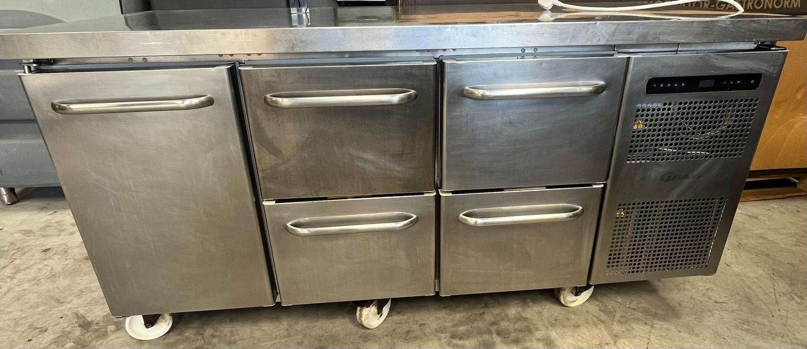 Foster 6 Drawer Low Level Counter Fridge Refrigerator-Refurbished Canmac Refurbished