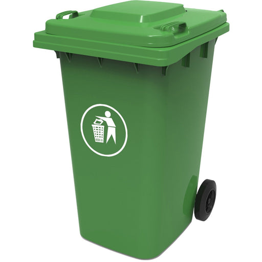 Wheelie Waste Bin 240 litres Green |  XDL240A11 Makfry