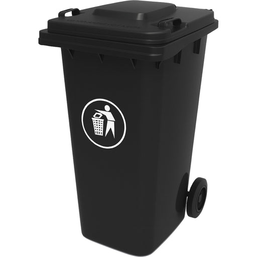 Wheelie Waste Bin 240 litres Black |  XDL240A11BLACK Makfry
