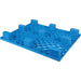 Lightweight Nestable Perforated Plastic Pallet 1200x1000x140mm Blue |  XDP1210DABLUE Makfry